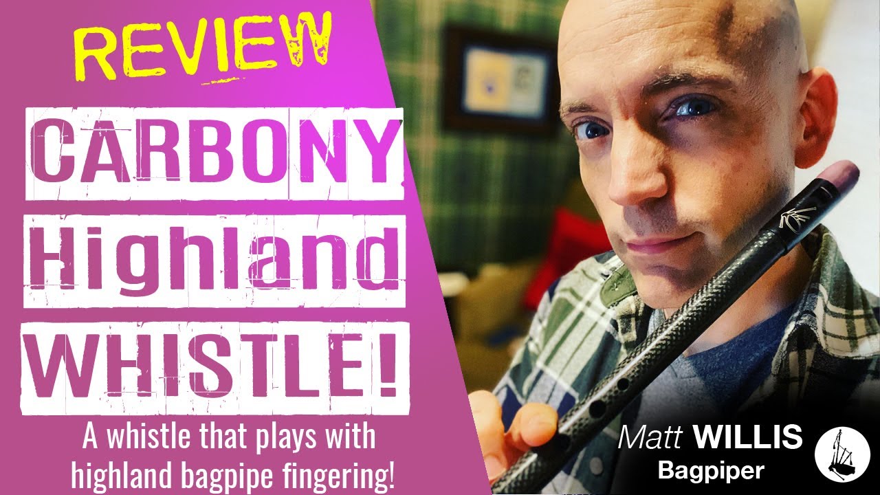 Обзор! Carbony Highland Whistle — свисток с аппликатурой горной волынки!