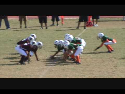 Little League Football Hurricanes from Pharr Tx Matthew Rincones