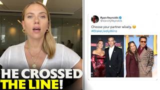 Full Scarlett Johansson AND Avengers Cast TURN on Ryan Reynolds After He Takes Things TOO FAR! Guide