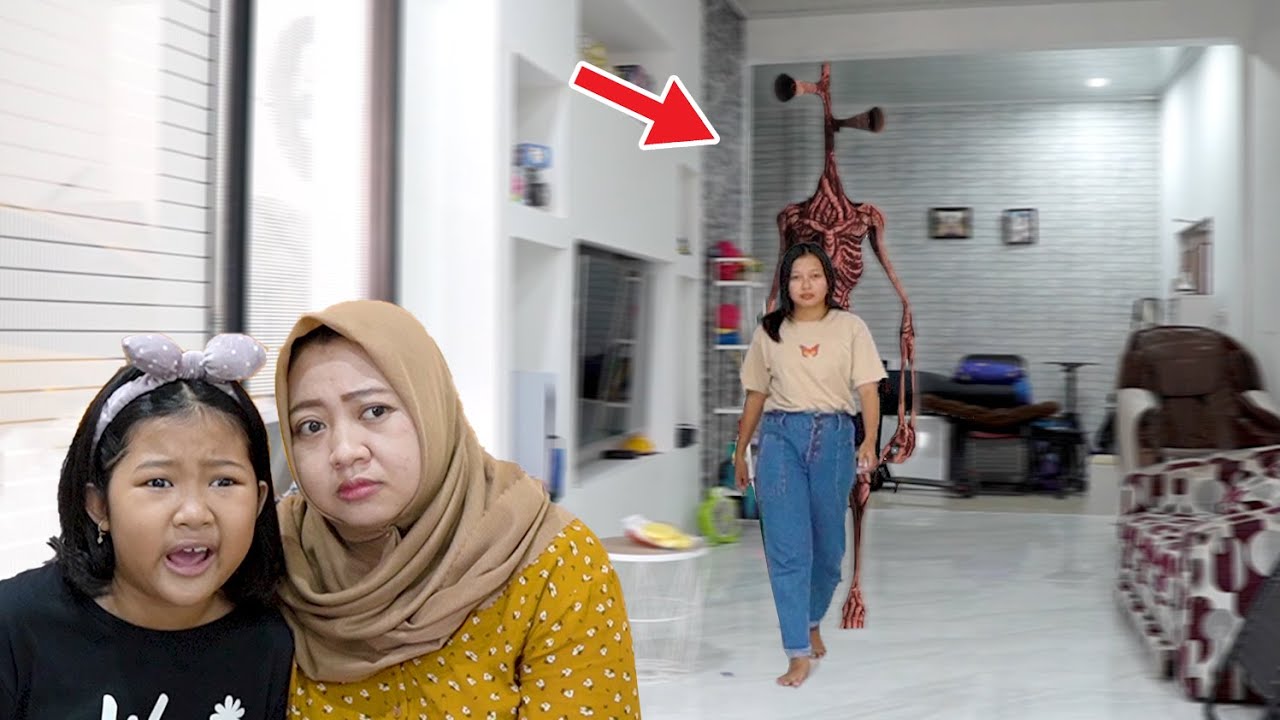 GAWAT ! BIBI BERUBAH JADI SIREN HEAD !! MAMAH RERE PANIK | RERE CHANNEL ...