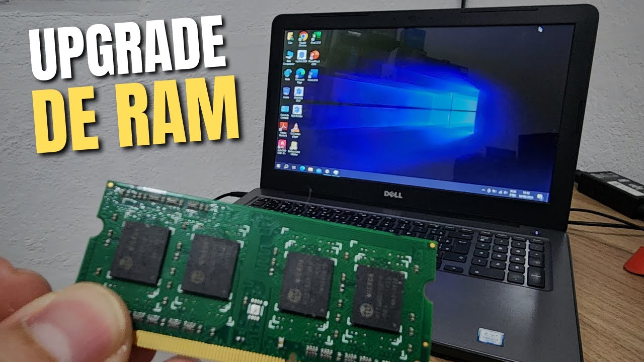 Dell Computer Ram Upgrade Upgrade de Memória RAM em Notebook DELL - YouTube