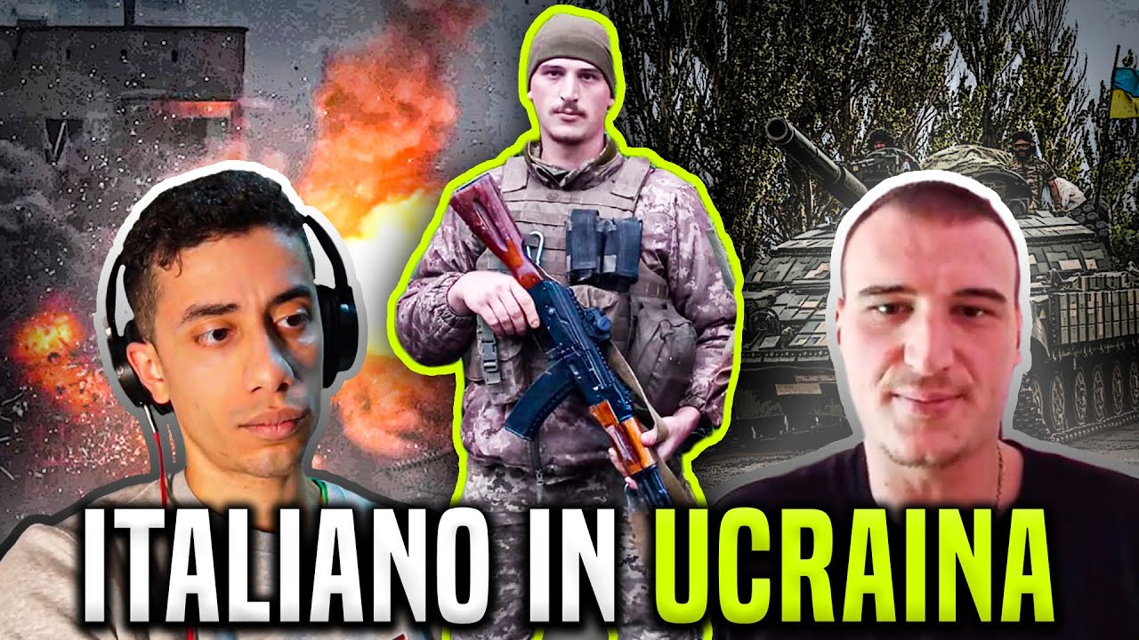 ITALIANO racconta la sua esperienza al FRONTE in UCRAINA