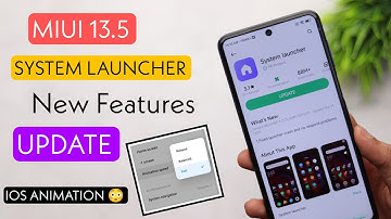 Miui 13.5 System Launcher Update INSTALL Now | New Miui 13.5 System Launcher With New Animations