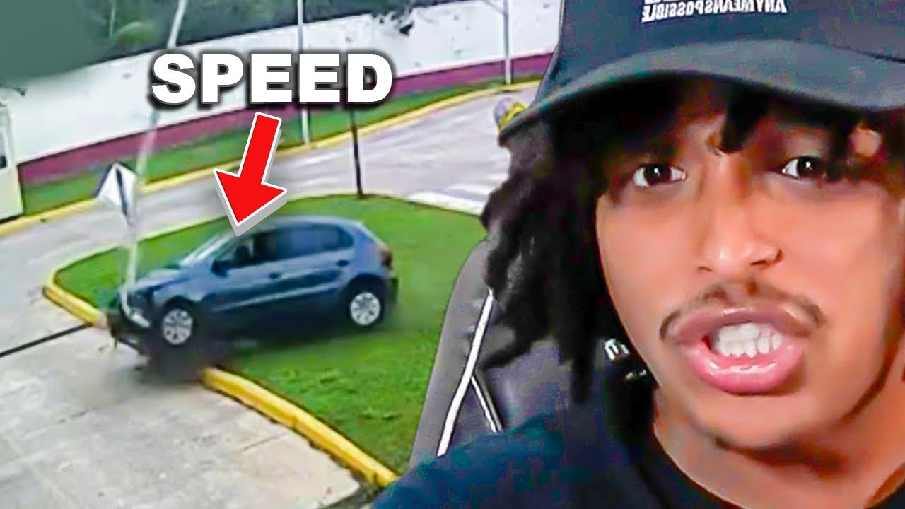 Definitely staged': Fans go into speculation mode as IShowSpeed almost  crashes during driver's license test