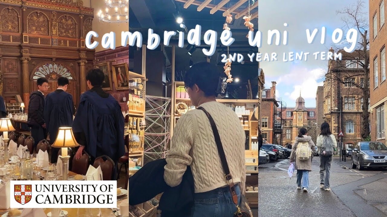 Видеоблог о весеннем семестре в Кембриджском университете 🌷 | Официальные мероприятия, лекции, пр...
