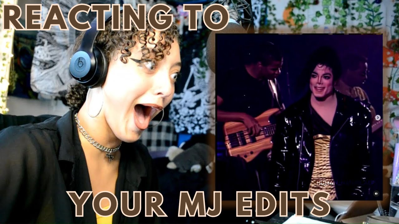 REACTING TO YOUR EDITS!! (finally) | HANNAH'S COMMENTARY | MICHAEL JACKSON EDITS