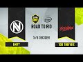 CS:GO - Envy vs. 100 Thieves [Mirage] Map 1 - ESL One: Road to Rio - 5/6 Decider - NA