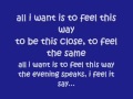 Toad the Wet Sprocket - All I Want Lyrics