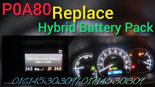 Hybrid Battery System Malfunction Inspect At Dealer TOYOTA NOAH HYBRID 2014 Problem FindOut Part 1/5