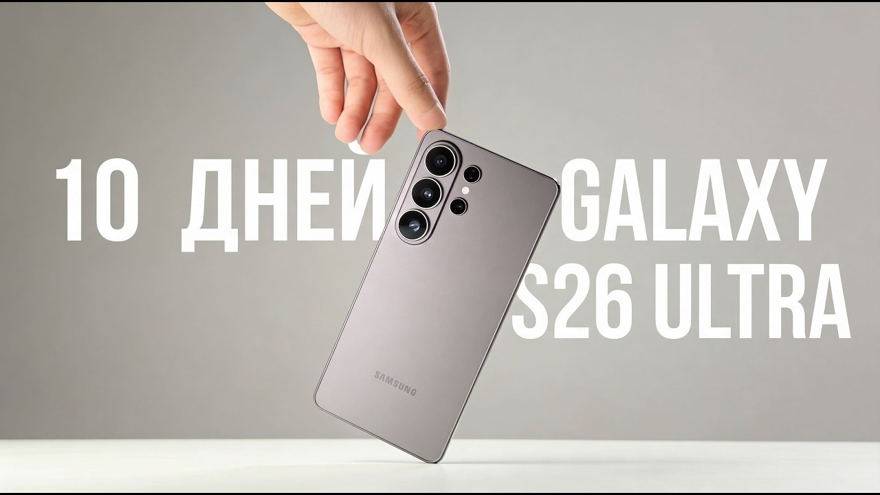 10 ДНЕЙ С GALAXY S26 ULTRA. Честный взгляд.