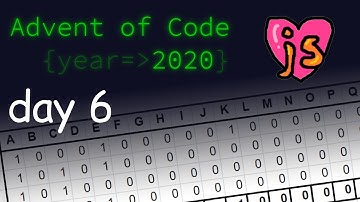 Advent of Code 2020 Day 6 | Functional JavaScript