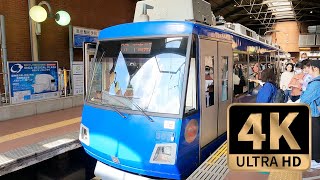 4k Train Viewtokyu Setagaya Line In Tokyo From Sangenjaya To Simotakaido 