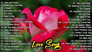 Best Romantic Love  90s Westlife Backstreet Boys Boyzone And More  Love Song Forever