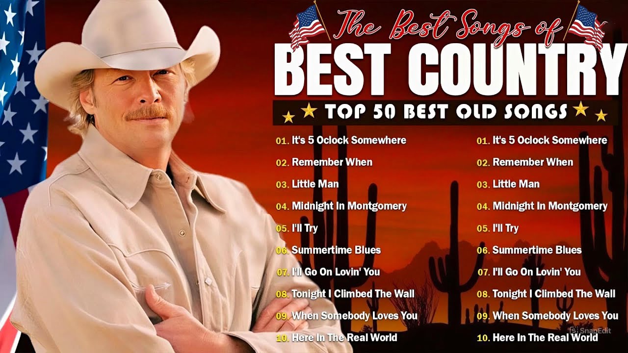 The Best Of Country Songs Of All Time 🔥Alan Jackson, John Denver, Kenny Rogers, Willie Nelson