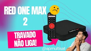 My RED ONE MAX TV box was stuck on the Android screen or the lying-down robot. It wouldn't accept...