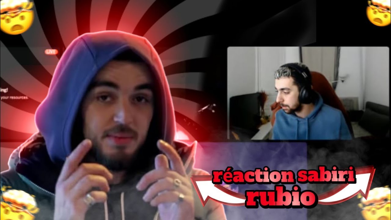 لن تصدق ردة فعل sabiri علىli kan3icho) rubio)😱🤯🔥