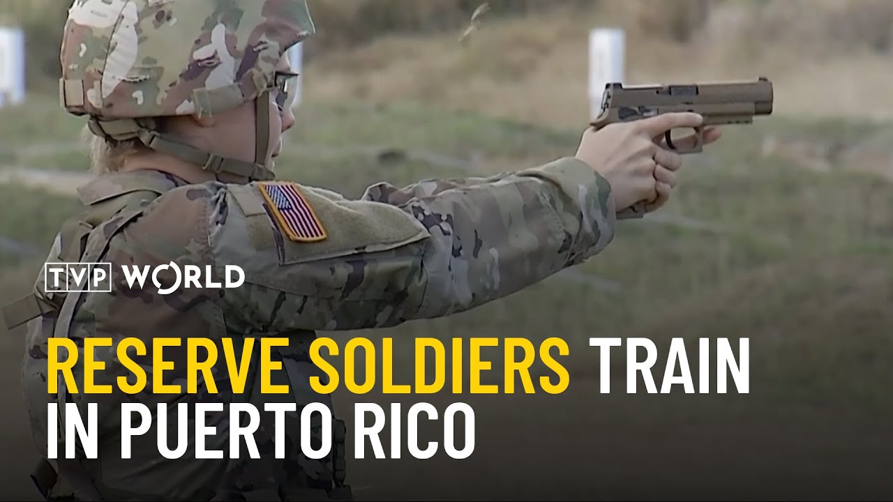 Reserve soldiers train in Puerto Rico after Venezuela operation