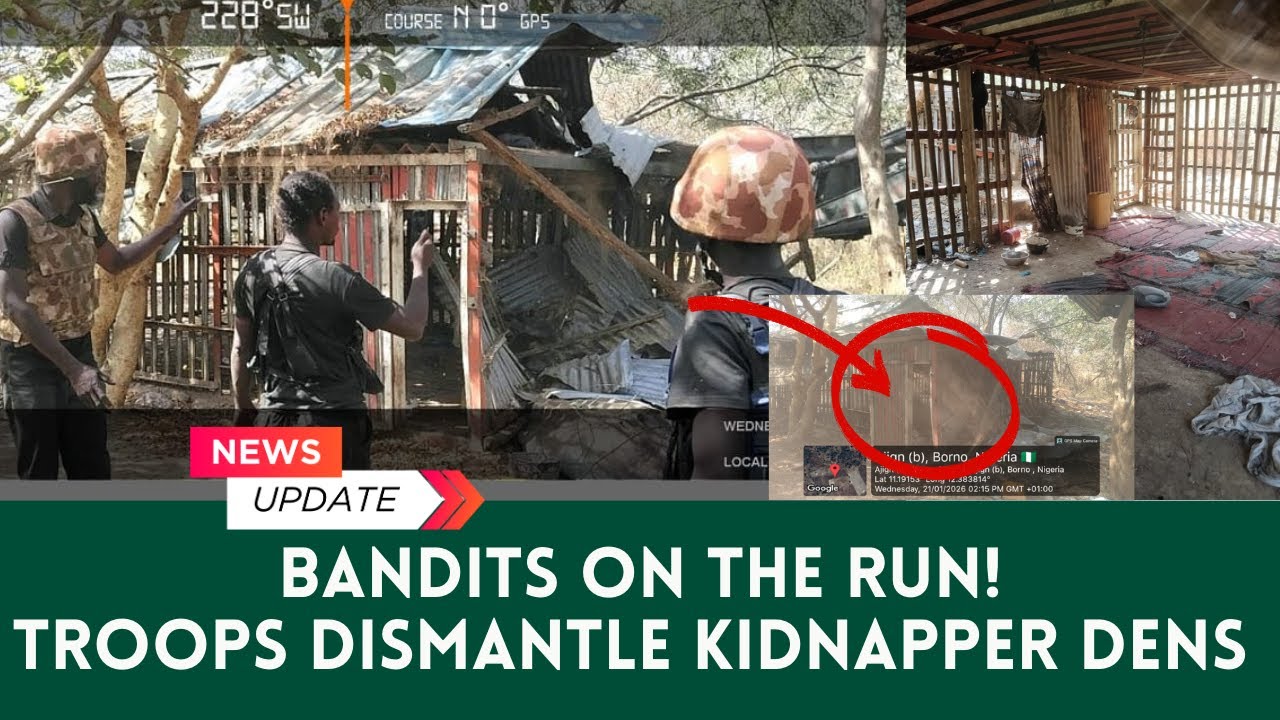 BREAKING: Troops Dismantle Boko Haram Prisons in Borno