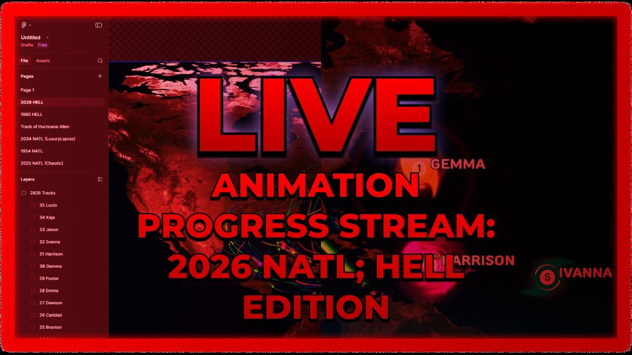 LIVE Animation Progress Stream: 2026 NATL HELL Edition