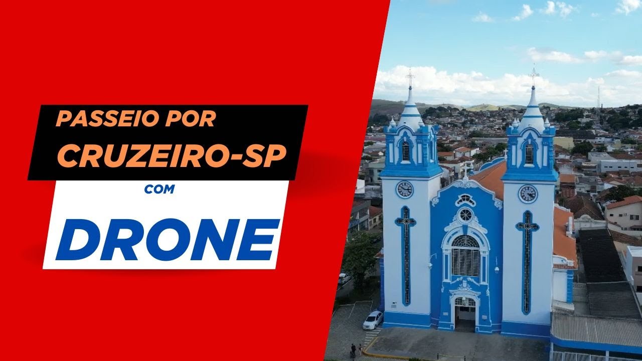 Fiz um passeio com drone em cruzeiro-SP