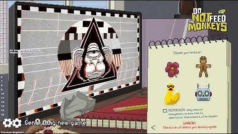 Do Not Feed The Monkeys Speedrun Humdrum ending / Mediocre Monkey ending
