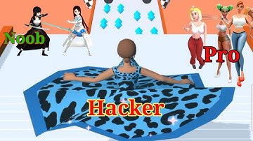 BALLERINA 3D Game All Levels Walkthrough Games Level gameplay android, iOS