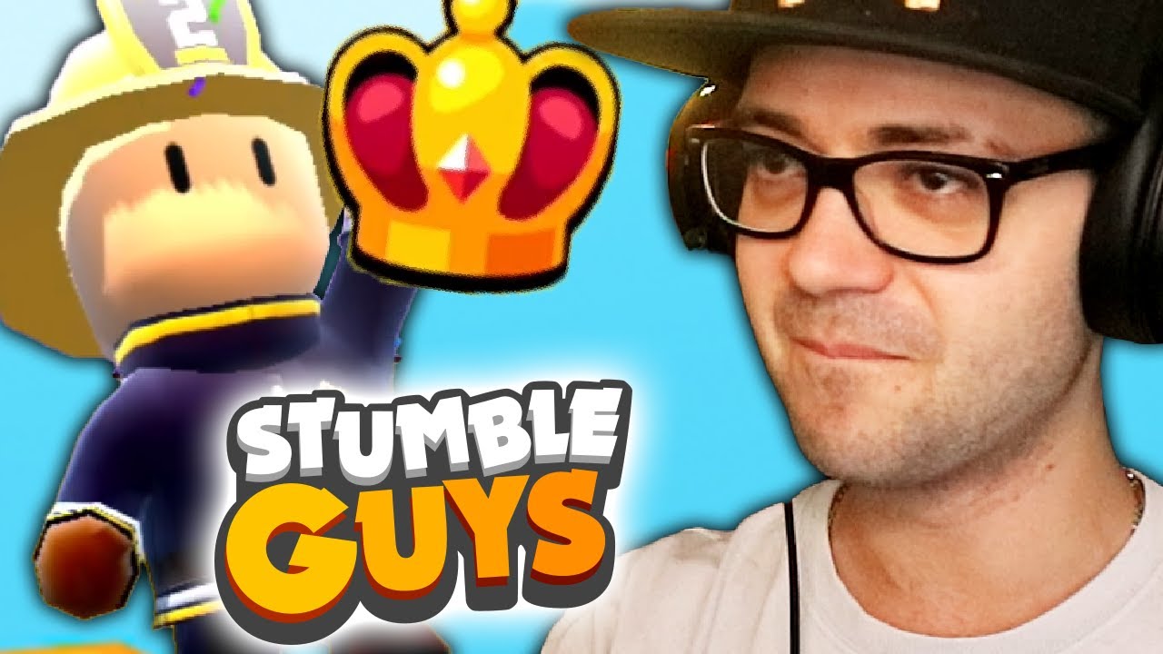 J'ai essayé STUMBLE GUYS... ET JE FAIS DEJA TOP 1 ?!