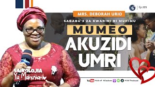 ⚠️ USIOE MWANAMKE ALIYEKUZIDI UMRI 👩‍❤️‍👨 | Sababu 3 ~ Mrs. Deborah Urio