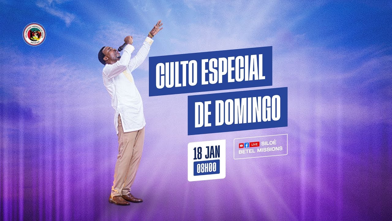 CULTO ESPECIAL DE DOMINGO | EM DIRECTO | 18.01.25