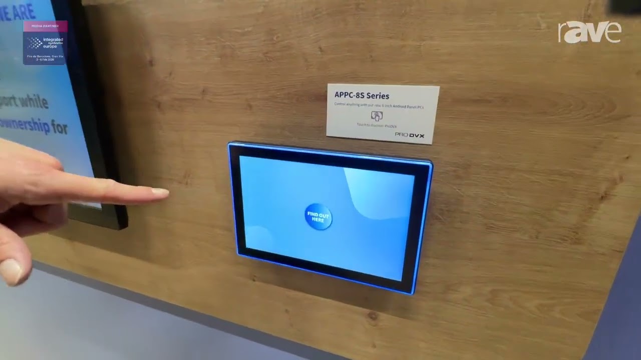 ISE 2026: ProDVX Europe Talks About APPC-8S Android Panel PC