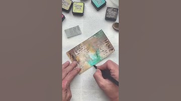 Full tutorial on my channel 💖🦋 vintage index card