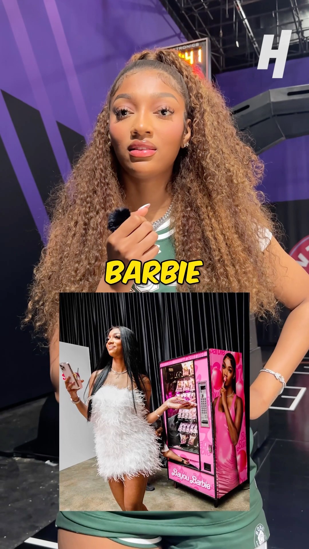 Angel talks us through her Barbie nickname ?