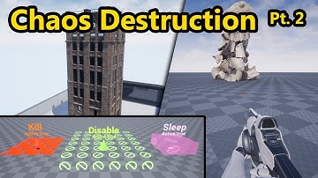 Unreal Engine 4 - Chaos Destruction Basics Pt. 2