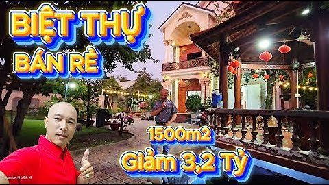 🛑GIẢM SỐC 3 TỶ 2 - Biệt Thự 1500m², Mặt Tiền Nguyễn Văn Thành 22m x 82m - Bất Động Sản Ngộp Bán Gấp