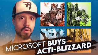 MICROSOFT BUYS ACTIVISION BLIZZARD