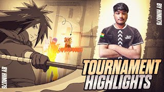Tournament Highlights By HIMU76 FF 🔥|| Back To Back Clutches 👽🎯 || Free Fire INDIA 🇮🇳
