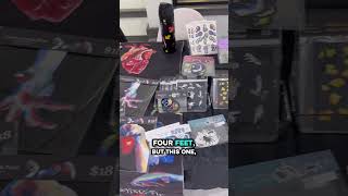 Art market setup! #artmarket #artvendor #craftfair #vendormarket #artist #stationery