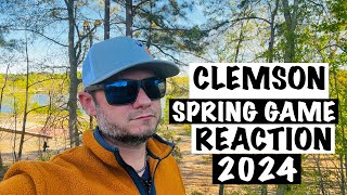 CLEMSON FOOTBALL SPRING GAME REACTION 2024