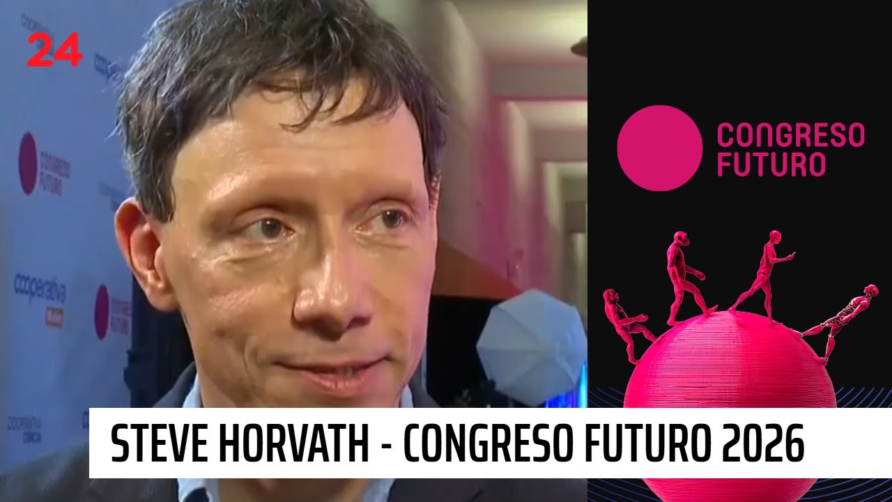 Congreso Futuro 2026: Steve Horvath y la longevidad saludable