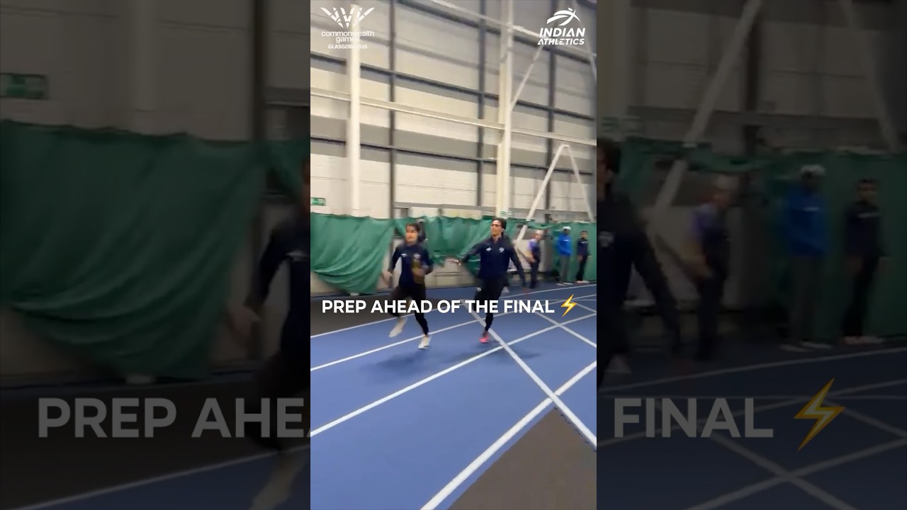Fine-Tuning for the Mixed 4X400 Relay Final! 👊 | #CWG2026 #AFI #Shorts
