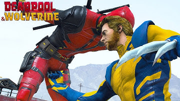 Deadpool & Wolverine but GTA 5
