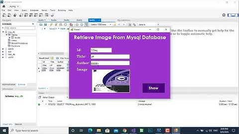استرجاع صورة من قاعدة بيانات ماي سكول لاداة PictureBox | سي شارب | Mysql | DB | C# | [Source Code]