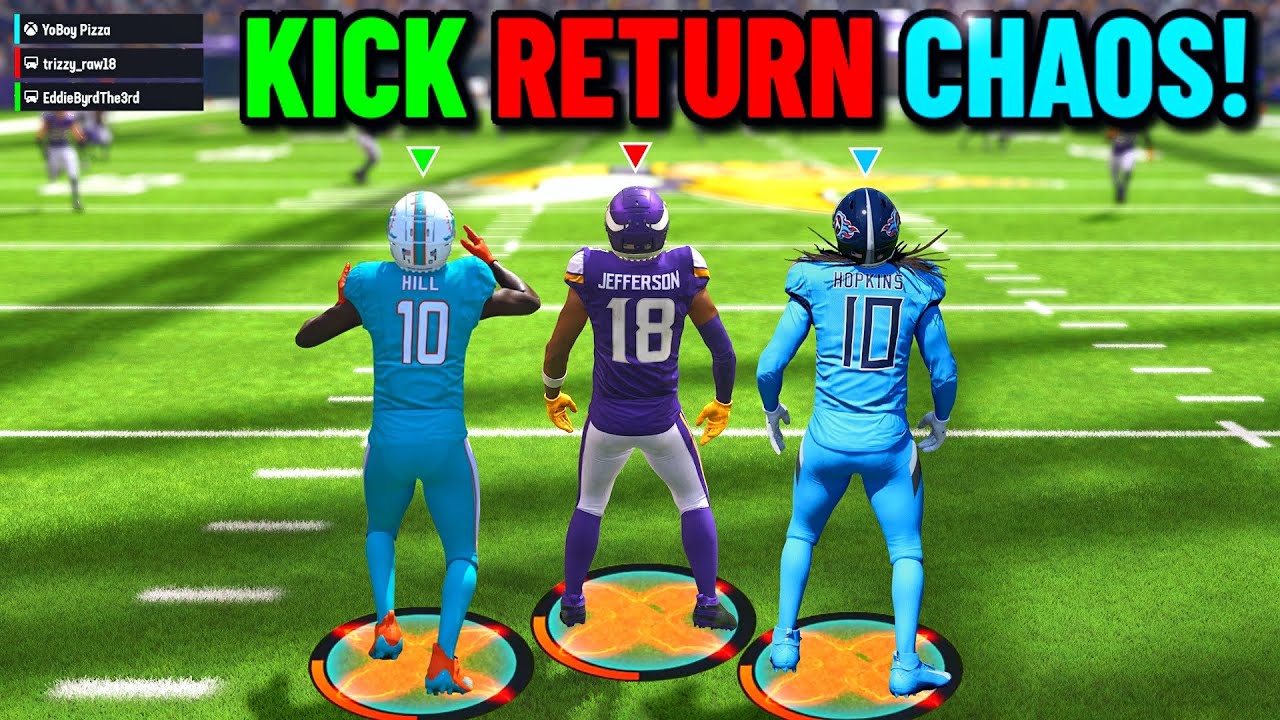 How to do kick return chaos in madden 22