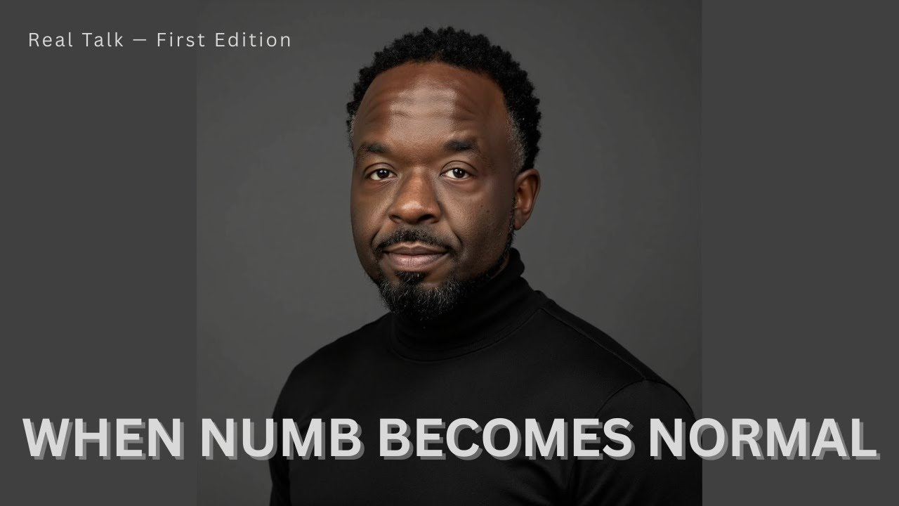 Real Talk (First Edition): When Numb Becomes Normal — Why This Book Had to Be Written