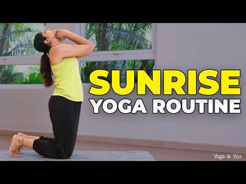 Sunrise Yoga Routine | Energizing Morning Yoga for Strength, Focus & Presence