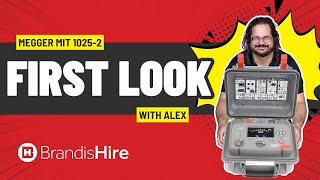 First look at the Megger MIT1025/2 IRT - Brandis Hire
