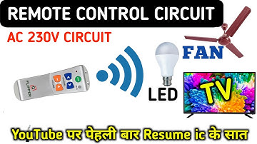 RGB led strip controller || Everything will be done with remote || How to make simple remote cont...