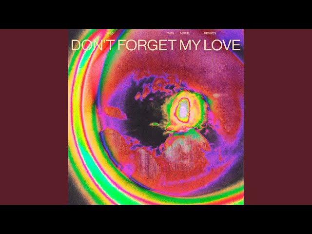 Diplo & Miguel - Don't Forget My Love (Extended