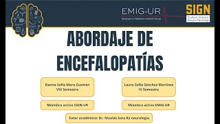 Approach to Encephalopathies