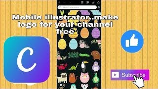#Canva Free log?? for your channe best editor mobile ilustrator screenshot 2